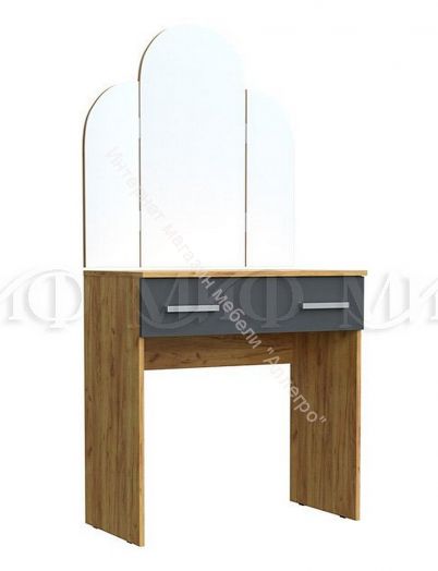 Модульная спальня Бася Графит/Дуб крафт