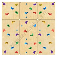 НАСТЕННАЯ ПАНЕЛЬ 13 СКАЛОДРОМА 2250Х2250ММ