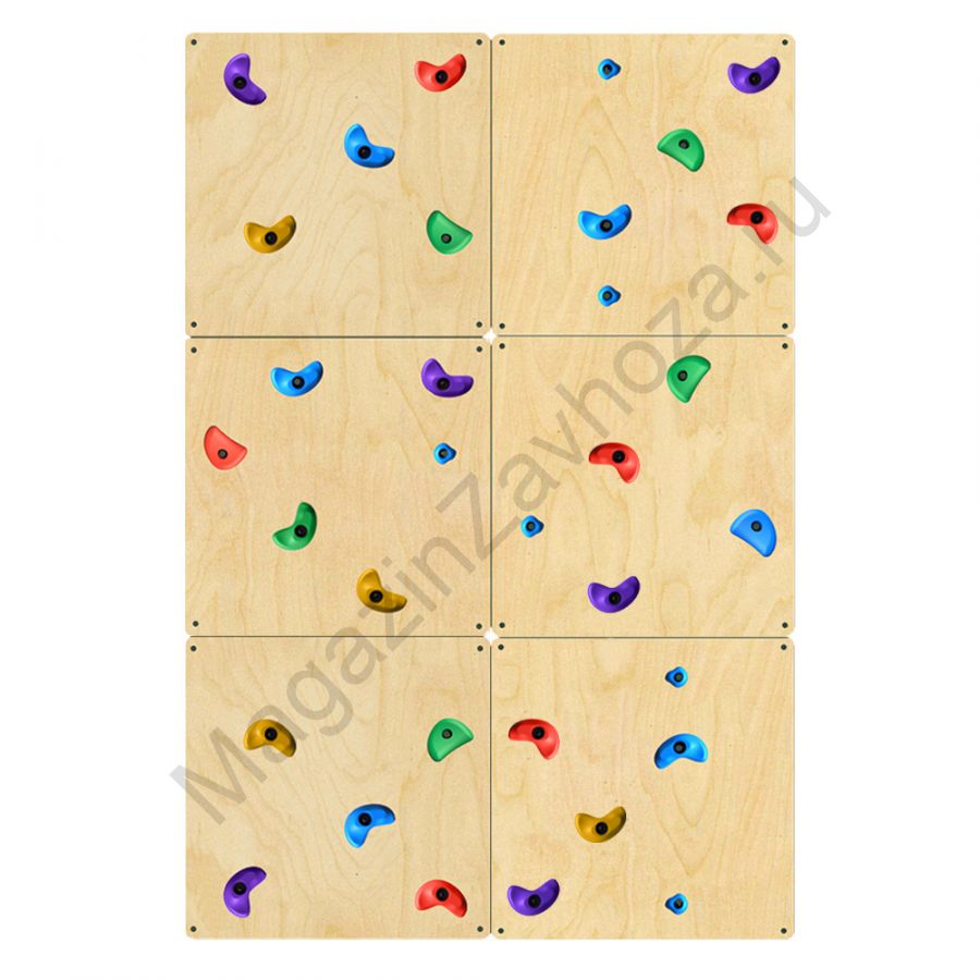 НАСТЕННАЯ ПАНЕЛЬ 06 СКАЛОДРОМА 1500Х2250ММ