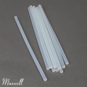 Клей (клеевые стержни) для клеевого пистолета прозрачные Maxwell Glue d 7,2мм L210мм TBYd7.2L210