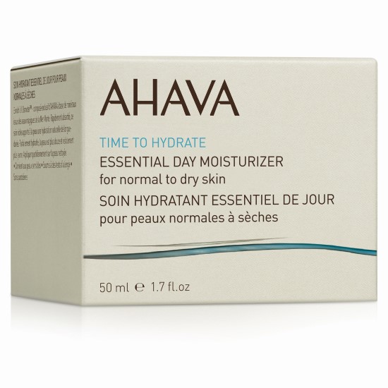 Базовый увлажняющий дневной крем для нормальной и сухой кожи Ahava Time To Hydrate 50 мл