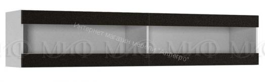 Гостиная Флорис Белый глянец