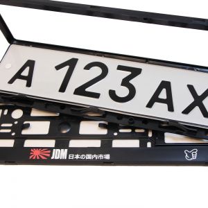 Номерные рамки на номера JDM - черные