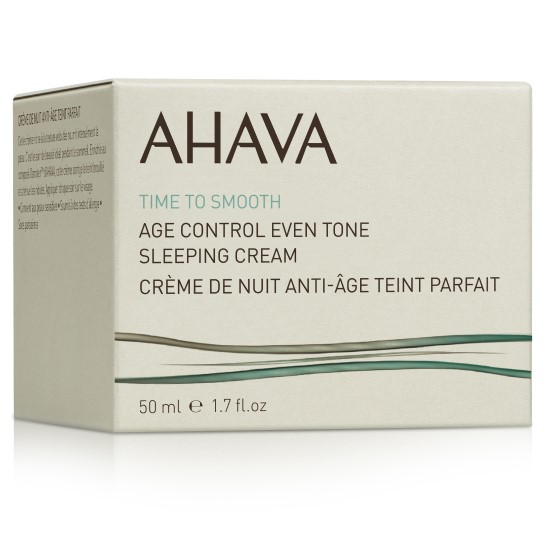 Ahava Time To Smooth Антивозрастной Ночной крем для выравнивания цвета кожи 50 мл