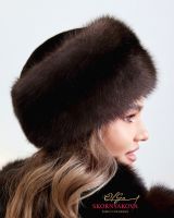 Кубанка из седого соболя фото