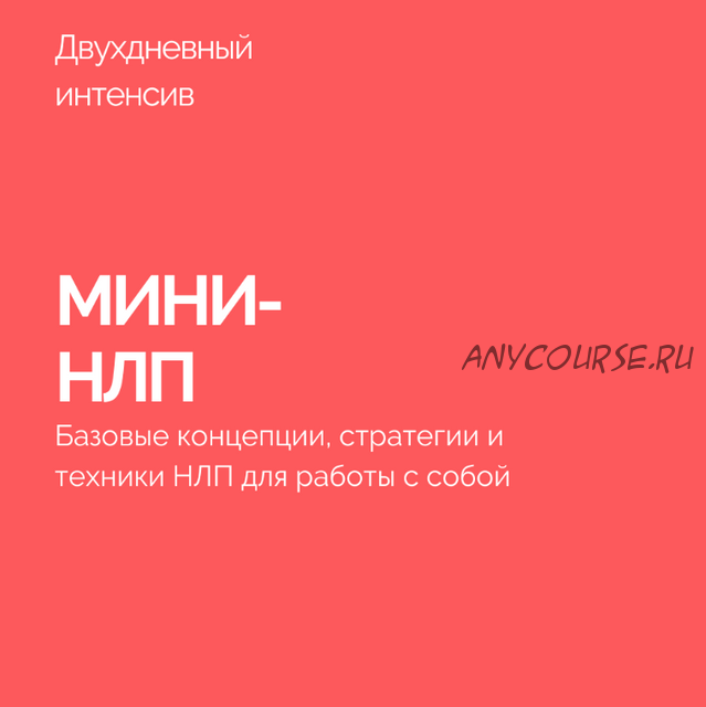 Мини-НЛП (Василий Смирнов)