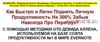 Система расслабленной продуктивности без стресса через Еvernote. 2015 (Иван Зимбицкий)