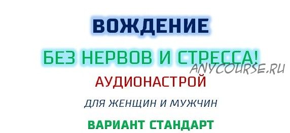 Вождение без нервов и стрессов. Аудинастрой. Страндарт (Александр Свияш)