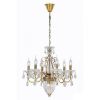 Люстра Потолочная Arte Lamp Schelenberg A4410LM-6-2SR Матовая Латунь, Глянцевый, Прозрачный / Арт Ламп