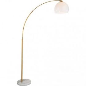 Светильник Напольный Arte Lamp Paolo A5822PN-1PB Полированная Медь, Белый / Арт Ламп