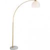 Светильник Напольный Arte Lamp Paolo A5822PN-1PB Полированная Медь, Белый / Арт Ламп