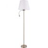 Светильник Напольный Arte Lamp Elba A2581PN-2AB Античная Бронза, Белый / Арт Ламп