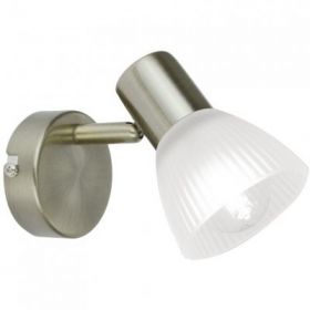 Спот Arte Lamp Parry A5062AP-1AB Бронза Античная, Белый Полосатый / Арт Ламп