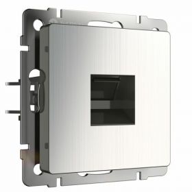 Розетка Werkel Ethernet RJ-45 W1181002 Глянцевый Никель / Веркель