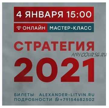 Стратегия 2021 (Александр Литвин)