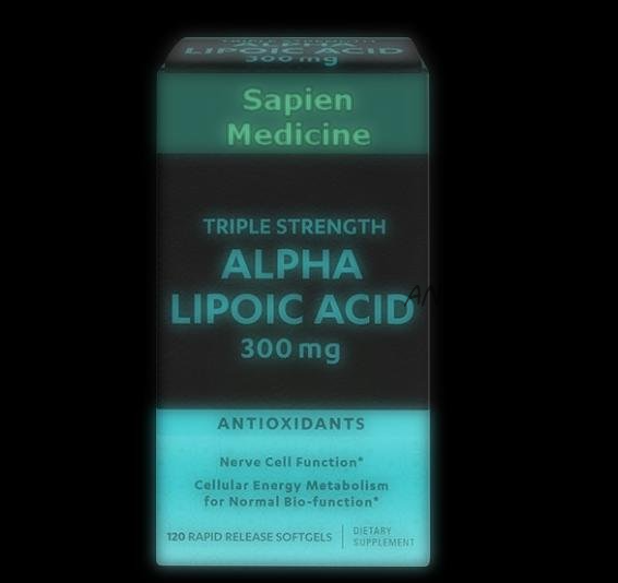 [Sapien Medicine] Индуцированное производство альфа-липоевой кислоты (с антоцианами)