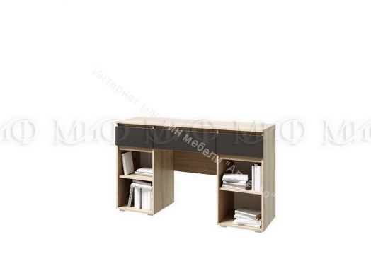 Туалетный стол Ким Графит Софт/Дуб Сонома