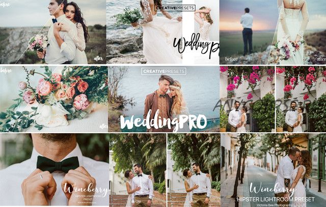 [CreativeMarket] Свадебные пресеты Wedding Pro