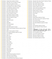[Filtergrade] Коллекция пресетов Lightroom различных авторов, 71 пак, 2017-2018гг