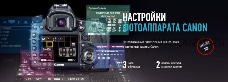 [Profileschool] Настройка Фотоаппарата Canon (Алексей Довгуля)