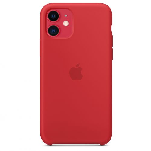 Чехол силиконовый для iPhone 11 (RED)