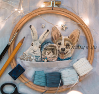 Брошь «Хорек» (Алина Берёзкина)