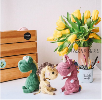 Динозавр. Жираф. Единорог (Ирина Шевченко)