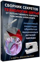 Кройка и пошив одежды (Александр Тимофеев)
