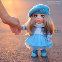 Куколка София из полимерной глины и других материалов (Анастасия Астафьева)