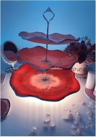 Курс изгибы. Парящая ваза-ночник. Эпоксидная смола (Наталья Баранова)