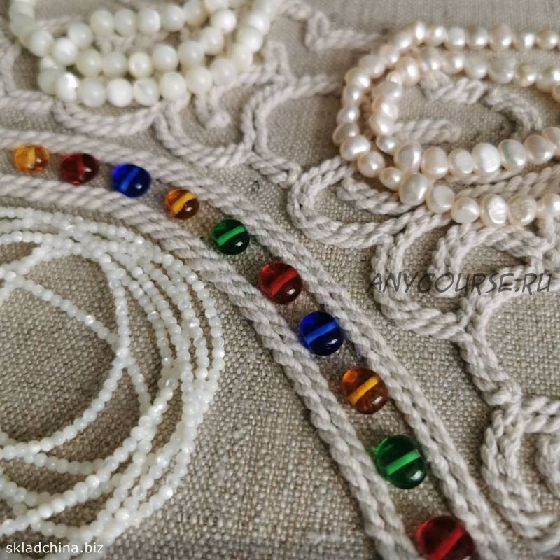 Многосерийное вышивальное реалити. Серия 5. Головной аксессуар в стиле a la russe (Лена Завражина)