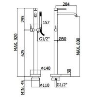 схема Paffoni Light LIG032BO