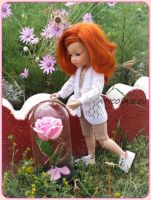 PDF журнал мастер-класс. Комплект Грёзы для кукол Paola Reina. Спицы (Валентина Шаповалова)