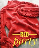 Свитер Red party (pank_ova.knitting)