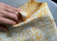 Трафаретное окрашивание войлока (Юля Козырева)