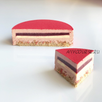 [Cake Pro] Муссовый торт «Малина-ваниль» (Александра Овешкова)