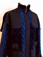 [gresskatrin_atelier] Парка из стеганого бархата