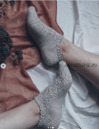 [Vata_knit] Следки «Milkweed» (Юлья Кроликова)