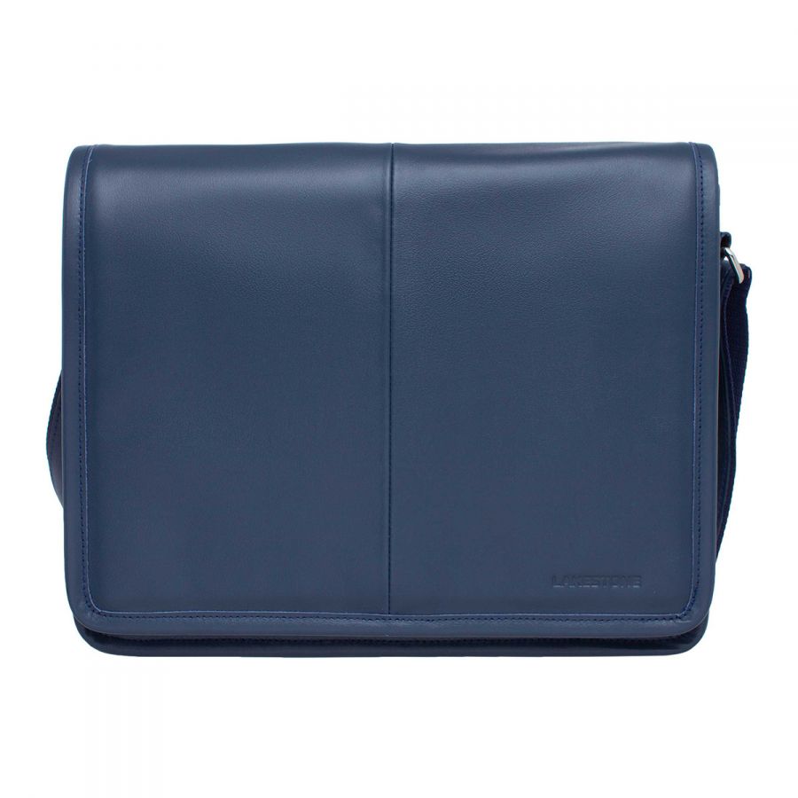 Мужская сумка мессенджер LAKESTONE Chestnut Dark Blue 957046/DB
