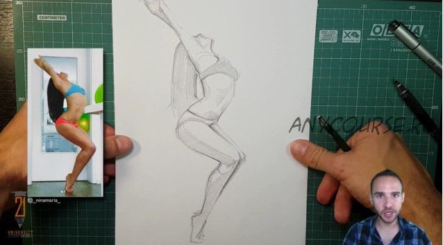 [21-draw] Анатомия и жесты. Anatomy & Gesture (Warren Louw, David Rose)