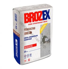 Ремсостав 300 быстротвердеющий "Brozex"  25 кг  код:116969