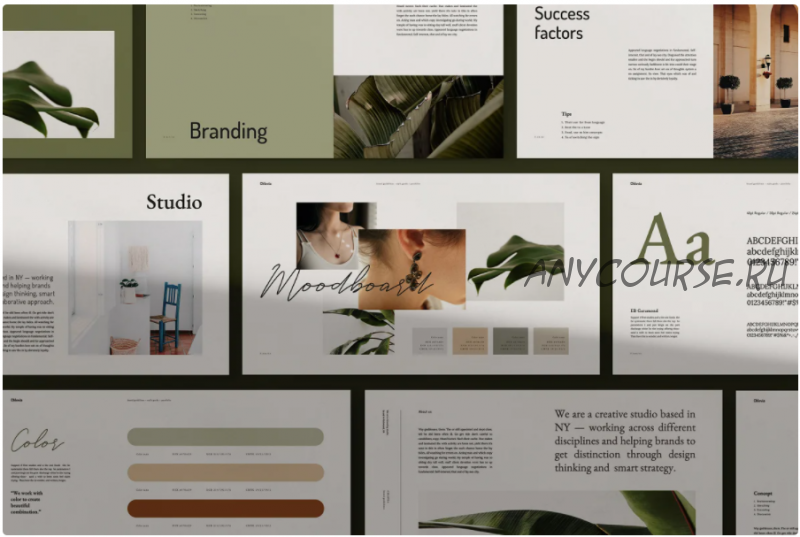 [Creativemarket] Chlovia Шаблон презентации / Chlovia - Keynote Brand Guidelines (Elokka Std)