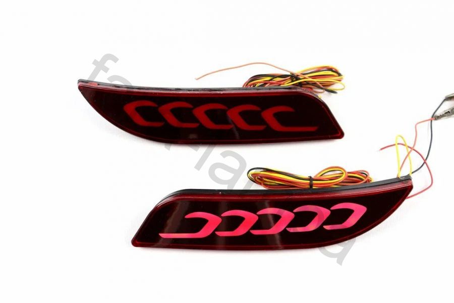 Катафоты светодиодные на задний бампер ЛАДА Приора, LADA Priora