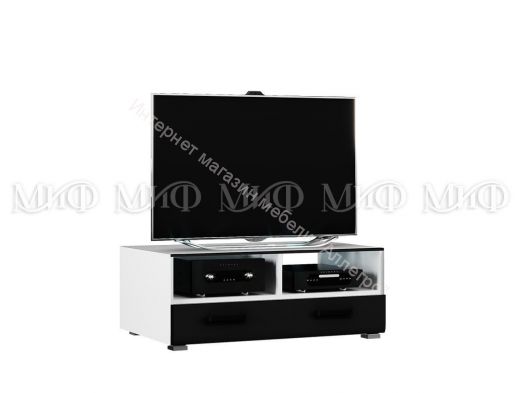 Гостиная Квадро Белый глянец