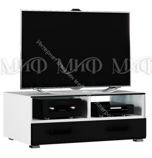 Тумба Тв со стеклом исп 2 Квадро