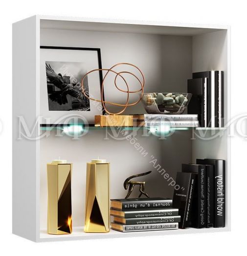 Гостиная Квадро Белый глянец