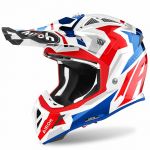 Airoh Aviator Ace Swoop Red/Blue Gloss шлем для мотокросса и эндуро