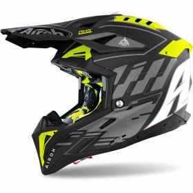Airoh Aviator 3 Rampage Black Matt шлем для мотокросса и эндуро