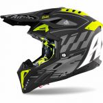 Airoh Aviator 3 Rampage Black Matt шлем для мотокросса и эндуро