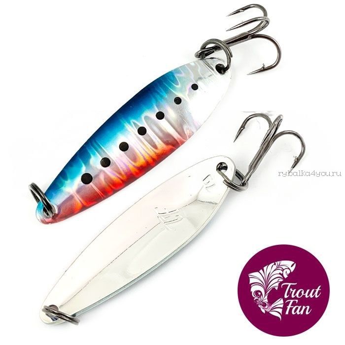 Блесна колебалка Trout Fan Ice Trout 52 мм / 7гр цвет: 102